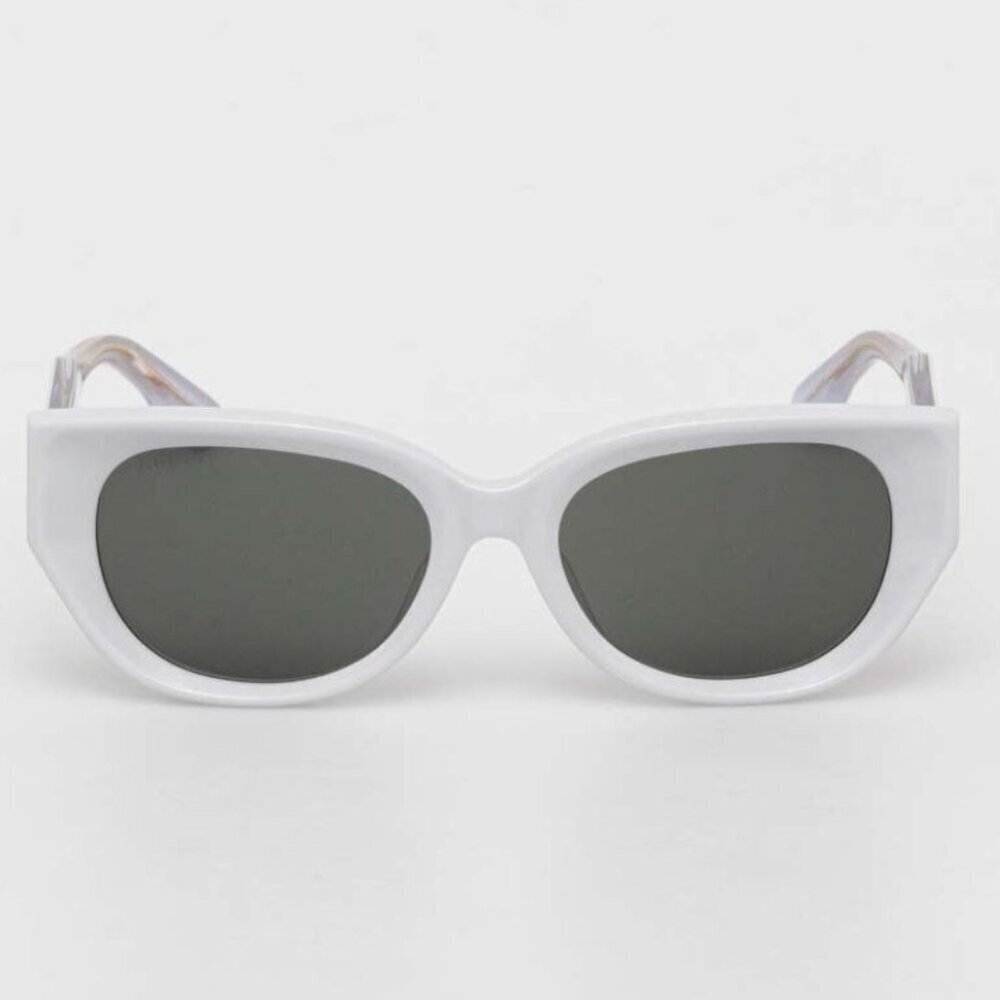 NWT Gucci GG1532SA-003 Grey Cat Eye 54mm Sunglasses - Picture 4 of 7